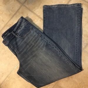 American eagle favorite boyfriend jeans size 20